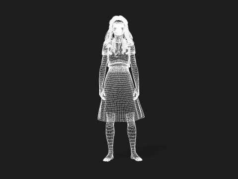 Realistic of a Woman Modello 3D