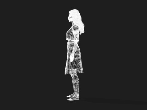 Realistic of a Woman Modello 3D