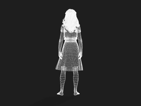 Realistic of a Woman Modello 3D