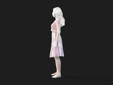 Realistic of a Woman Modello 3D