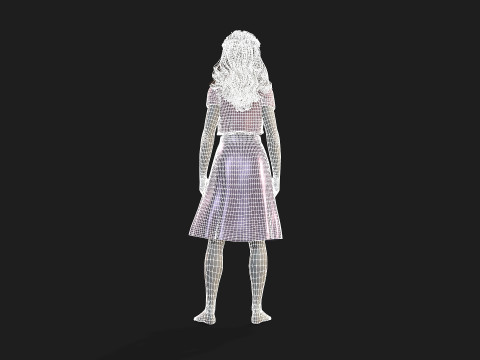Realistic of a Woman Modello 3D