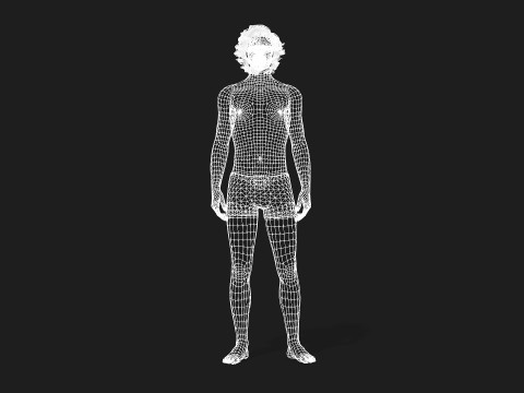Realistic Male Model Fully Rigged and Animation Ready Modèle 3D