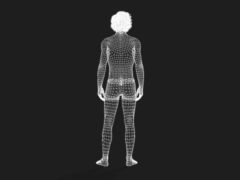 Realistic Male Model Fully Rigged and Animation Ready Modèle 3D
