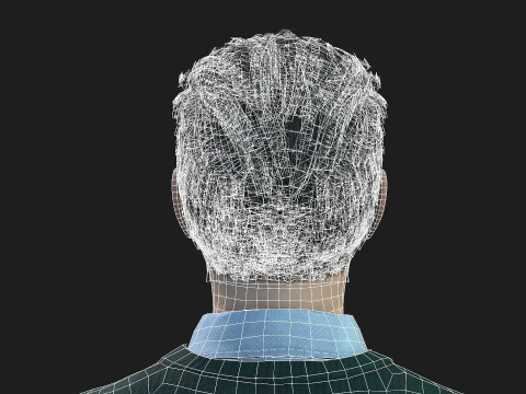 Realistic Man Character Game and Animation Ready 3D 模型