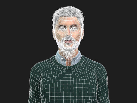 Realistic Man Character Game and Animation Ready 3D 模型