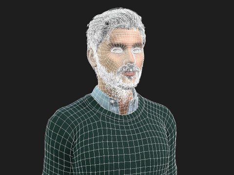 Realistic Man Character Game and Animation Ready 3D 模型