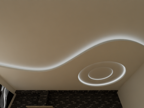 Realistic 3D Hall Interior Game and Animation Ready 3D Модель