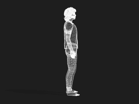 Realistic 3D Male Character Model 3D