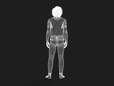 Realistic 3D Male Character Model 3D