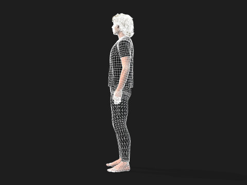 Realistic 3D Male Character 3D Model