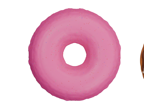 3D Donut Bundle 21 Tasty Variations Modello 3D