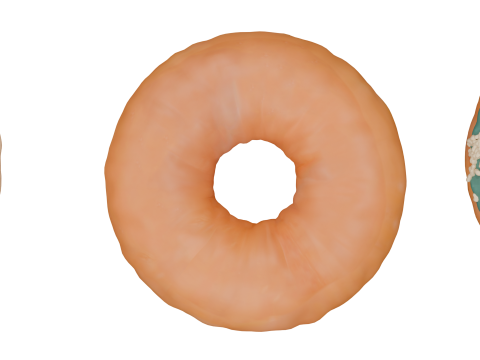 3D Donut Bundle 21 Tasty Variations Modello 3D