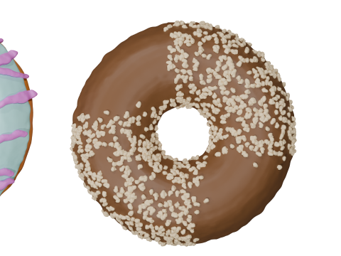 3D Donut Bundle 21 Tasty Variations Modello 3D