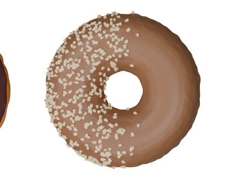 3D Donut Bundle 21 Tasty Variations Modello 3D