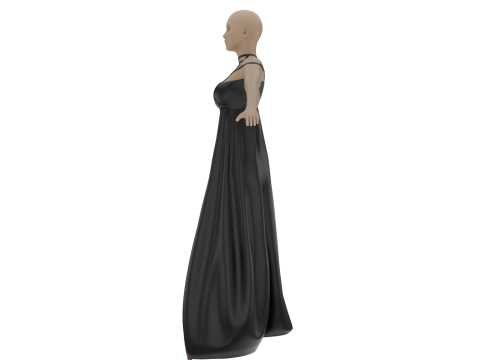 Stylish Female Outfit Modelo 3D