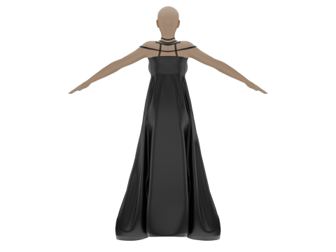 Stylish Female Outfit Modelo 3D