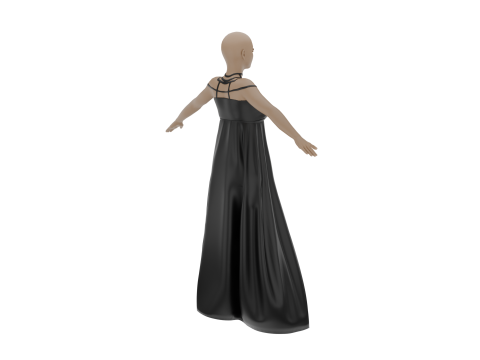 Stylish Female Outfit Modelo 3D