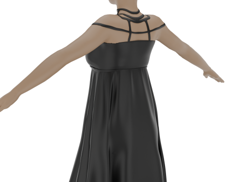 Stylish Female Outfit Modelo 3D