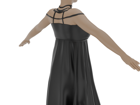 Stylish Female Outfit Modelo 3D