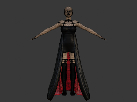 Stylish Female Outfit Modelo 3D