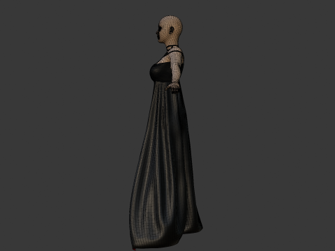 Stylish Female Outfit Modelo 3D