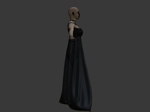 Stylish Female Outfit Modelo 3D