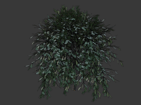 High-Quality 3D Trees Pack 7 Models 3D-Modell