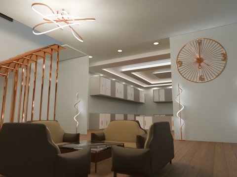 Luxury Mansion with exterior and interior Modelo 3D