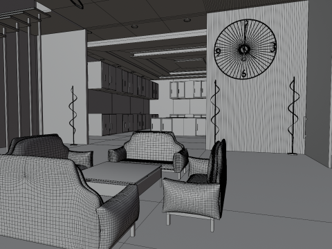 Luxury Mansion with exterior and interior Modelo 3D