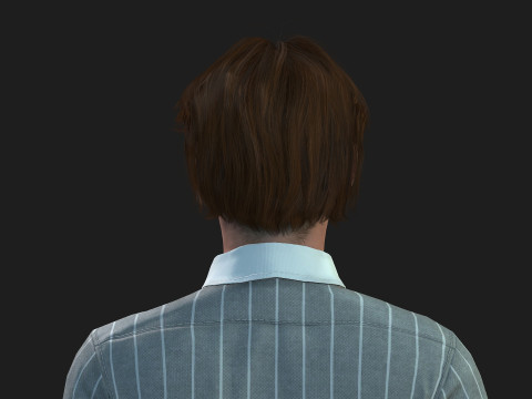 Realistic 3D Male Character 3D 모델