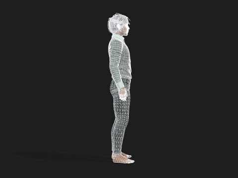 Realistic 3D Male Character 3D 모델