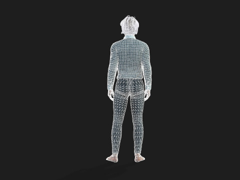 Realistic 3D Male Character 3D 모델