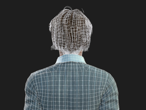 Realistic 3D Male Character 3D 모델