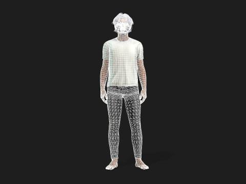 Cheap and High Quality 3D Man Model 3D Model