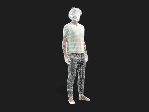 Cheap and High Quality 3D Man Model 3D Model