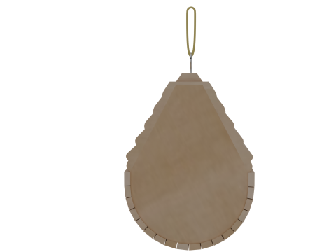 Wooden Birdhouse Modelo 3D