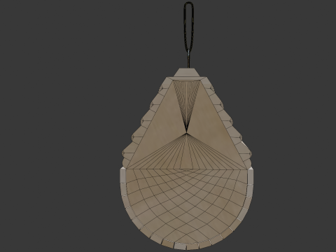 Wooden Birdhouse Modelo 3D