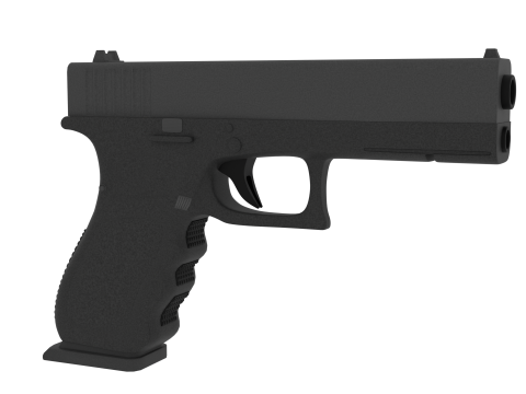 Modern pistol Modelo 3D