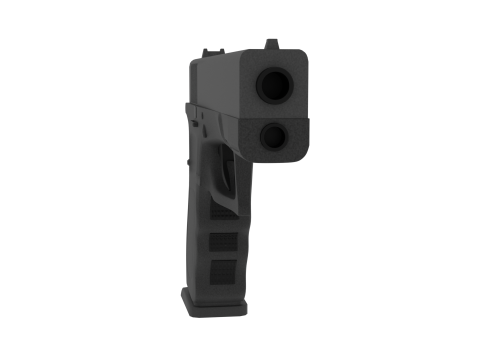 Modern pistol Modelo 3D