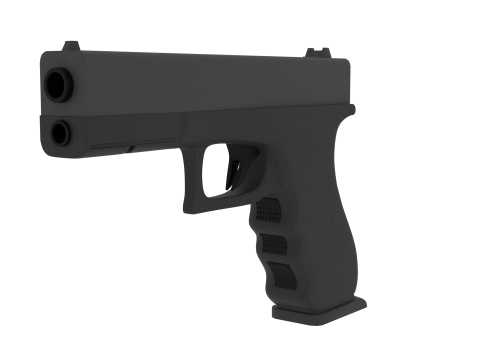 Modern pistol Modelo 3D