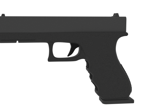 Modern pistol Modelo 3D