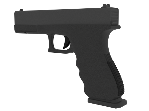 Modern pistol Modelo 3D