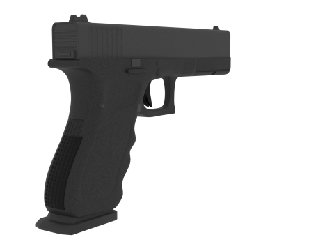 Modern pistol Modelo 3D
