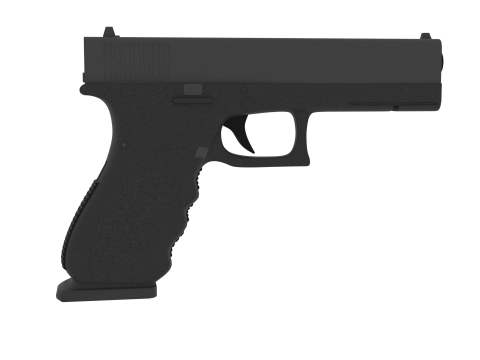 Modern pistol Modelo 3D