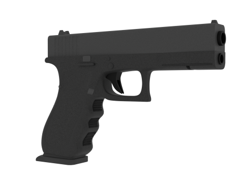 Modern pistol Modelo 3D