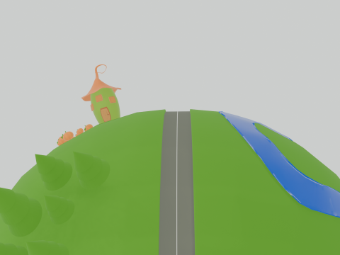 Earth green stylized Modèle 3D
