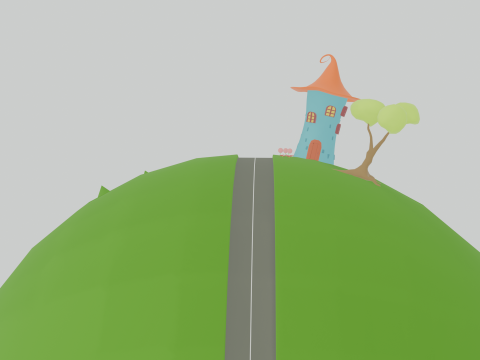 Earth green stylized Modèle 3D