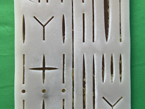 Suture pad mold 3D Print Model