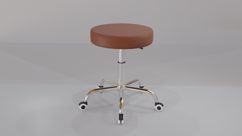 Hipoly leather bench 3D Модель .c4d .max .obj .3ds .fbx .stl .blend 