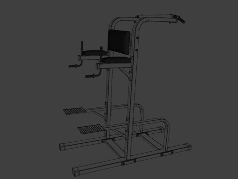 Pull up bar Model 3D